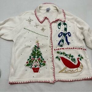 Vintage Ship N Shore Christmas Sweater